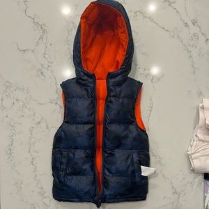 Boys Appaman Reversible Puffer Vest 5T